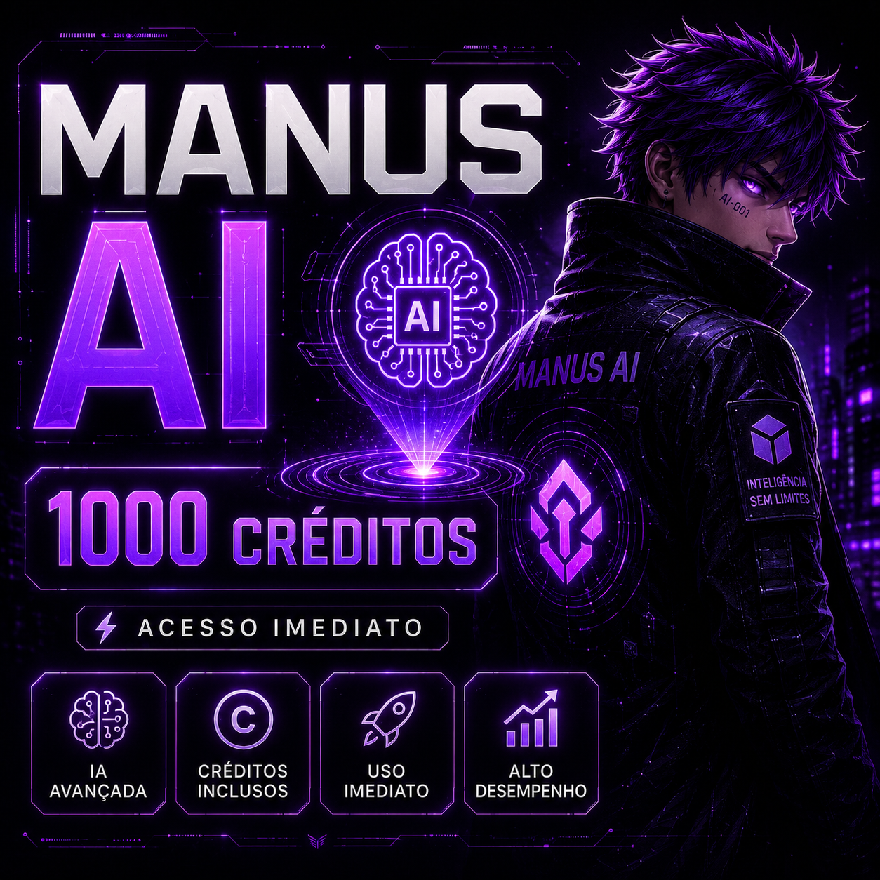 CRÉDITOS MANUS AI 1000